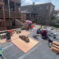 Chicago-Garage-Roof-Replacement-Modified-Bitumen-By-Anchor-Point-Roofing 3