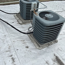 Chicago-Low-Slope-Roof-Repair-Installing-Protective-Membrane-Under-HVAC-Condensers 1