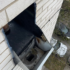 Flat-Roof-Leak-in-Chicago-Due-to-Membrane-Pulling-Away-from-Drain-or-Scupper 3