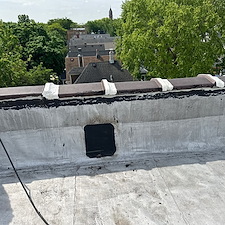 Flat-Roof-Leak-Repair-in-Lincolnwood-Fixing-Membrane-Openings 4