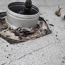 Flat-Roof-Leaking-Old-HVAC-Line-Set-Portal-Could-Be-the-Cause-Chicago-Repairs 5