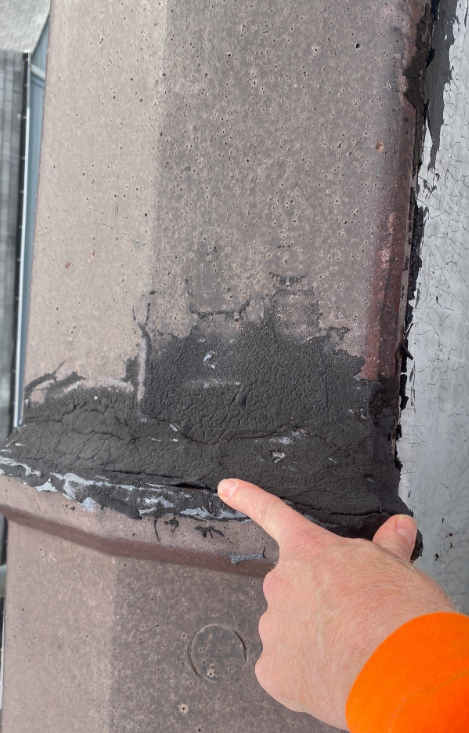 Got Gaps in Your Clay Coping Seams Allowing Water Intrusion? Anchor Point Roofing Can Help!