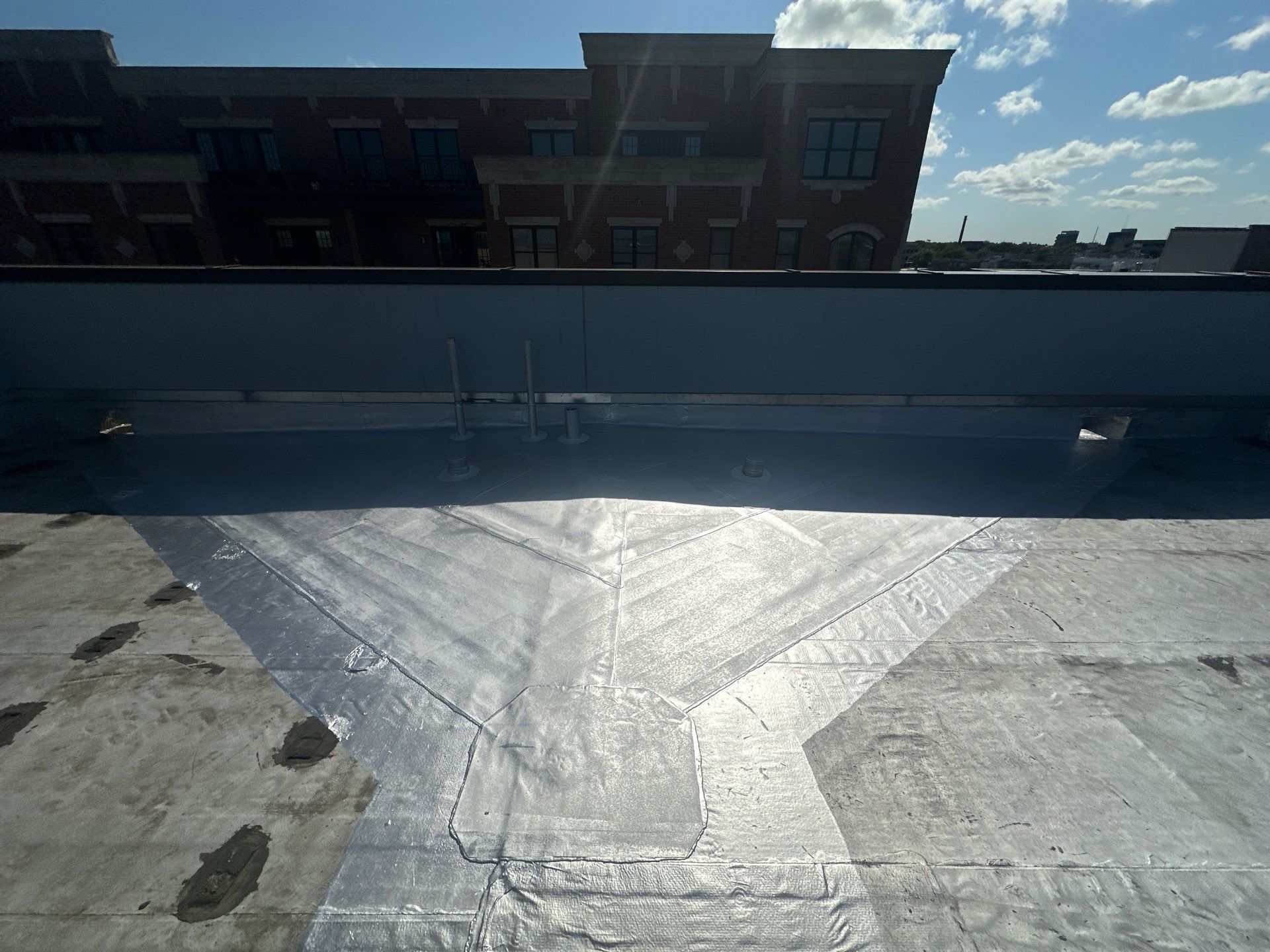 How to Fix Ponding Water on a Flat Roof in Park Ridge