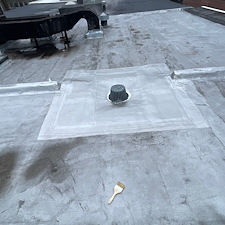 Leaking-Roof-Drain-Repair-on-a-Flat-Roof-in-Chicago-Fast-Reliable-Fix 1