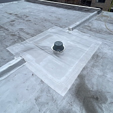 Leaking-Roof-Drain-Repair-on-a-Flat-Roof-in-Chicago-Fast-Reliable-Fix 0