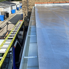 Leaky-Gutter-on-Your-Flat-Roof-Get-It-Replaced-in-Chicago 0