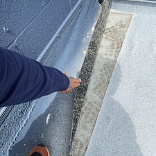 Loose-Membrane-Causing-Chicago-Flat-Roof-Leaks 6