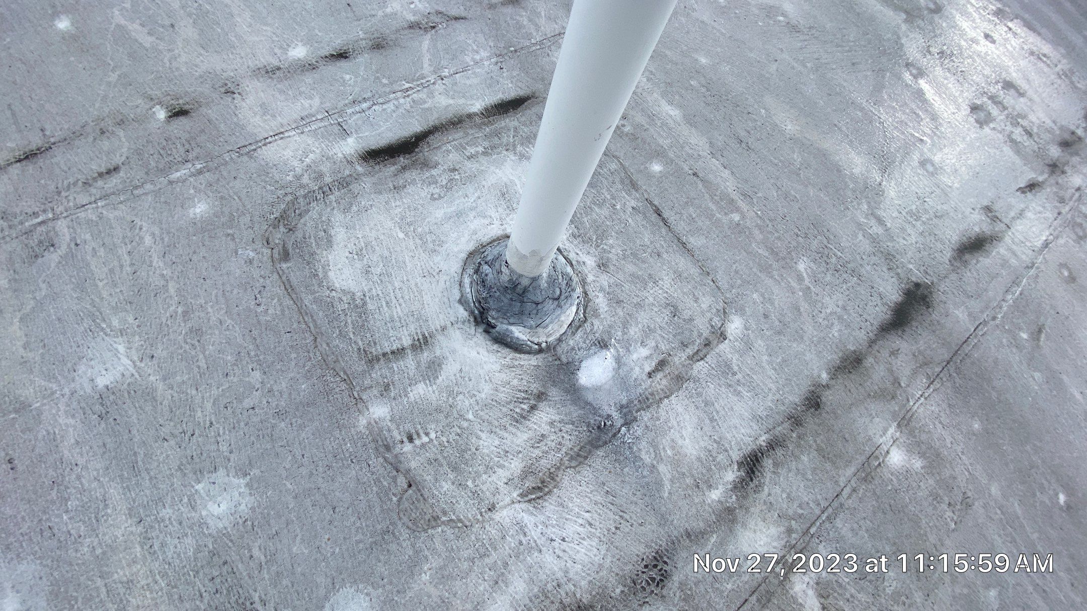 Low Slope Roof Repair: Fixing Improper Boot Installation on a Flat Roof