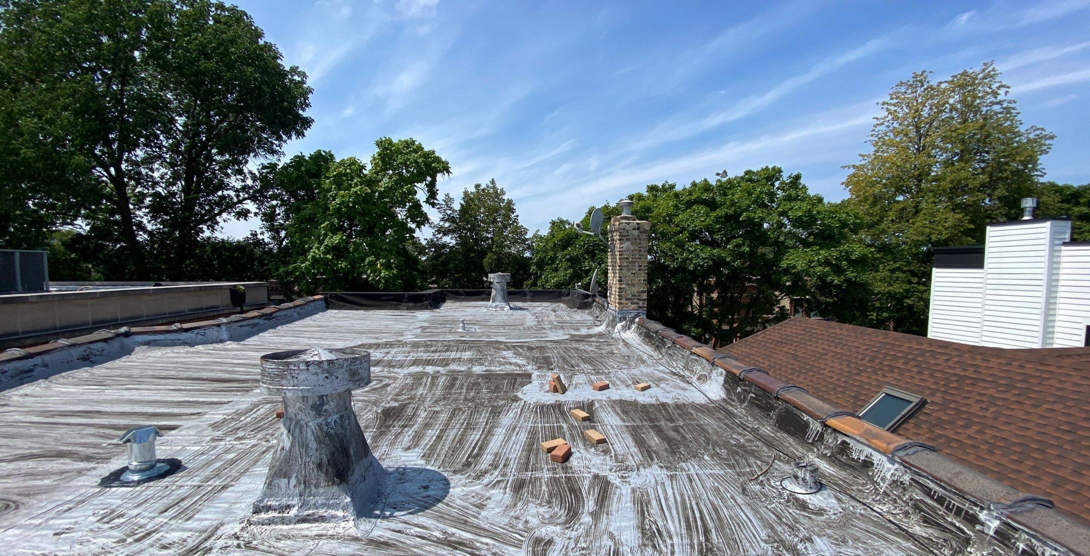 Old Flat Roof Replacement in Evanston: When is it Time?