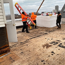 Old-Flat-Roof-with-Deck-Leaking-in-Chicago-It-Might-Be-Time-for-a-Replacement 3