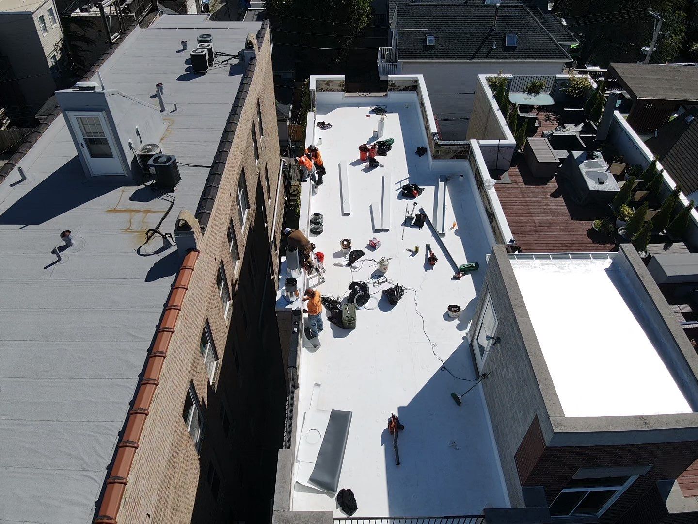 Top TPO Roof Replacement in Chicago by Anchor Point Roofing