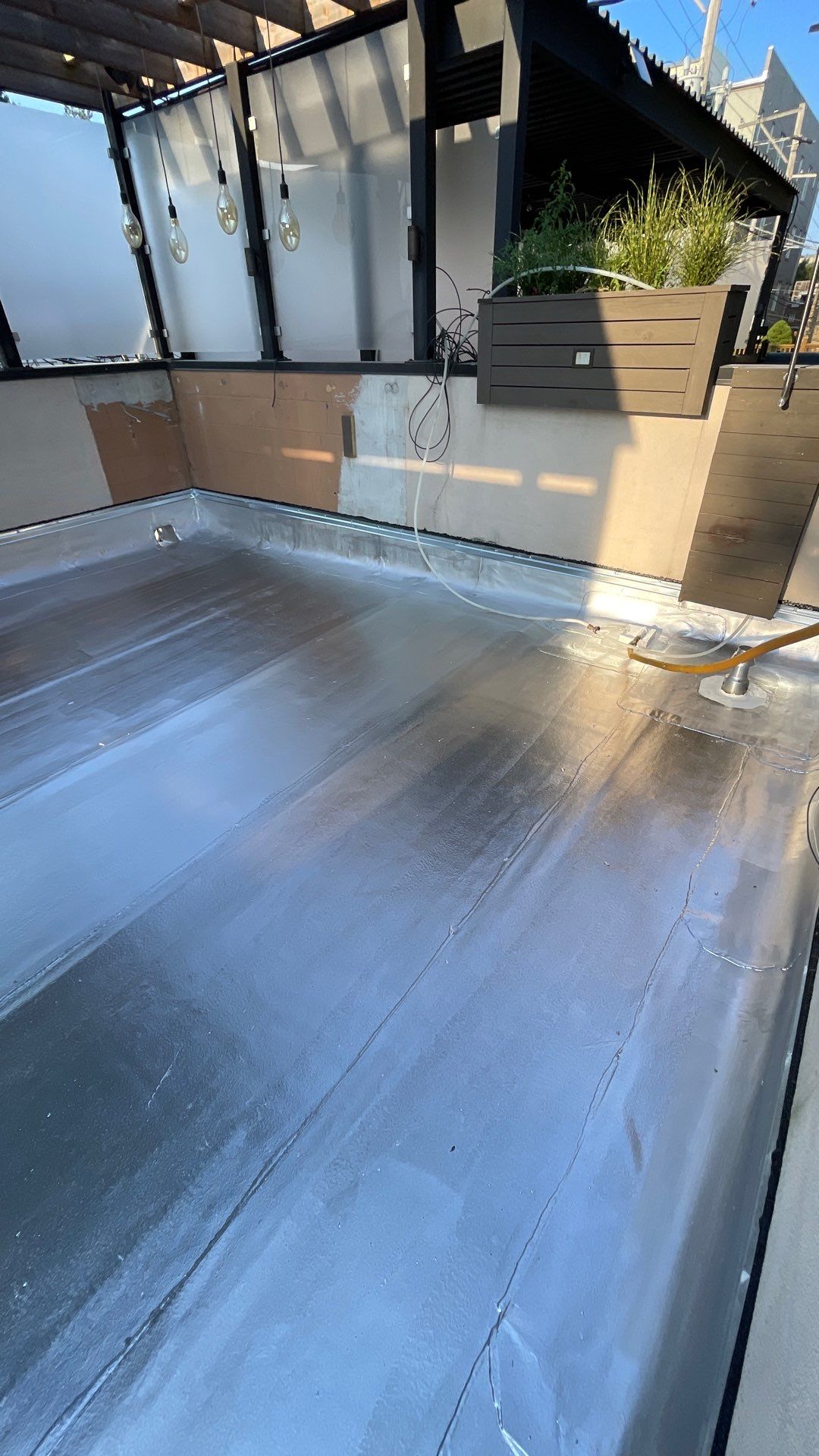 Trusted Garage Flat Roof Replacement with Modified Bitumen Membrane in Chicago | Anchor Point Roofing