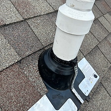 Two-Piece-Neoprene-Boot-Installation-in-Evanston-by-Anchor-Point-Roofing 2