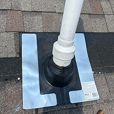 Two-Piece-Neoprene-Boot-Installation-in-Evanston-by-Anchor-Point-Roofing 4