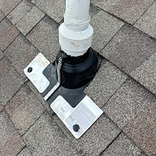 Two-Piece-Neoprene-Boot-Installation-in-Evanston-by-Anchor-Point-Roofing 1