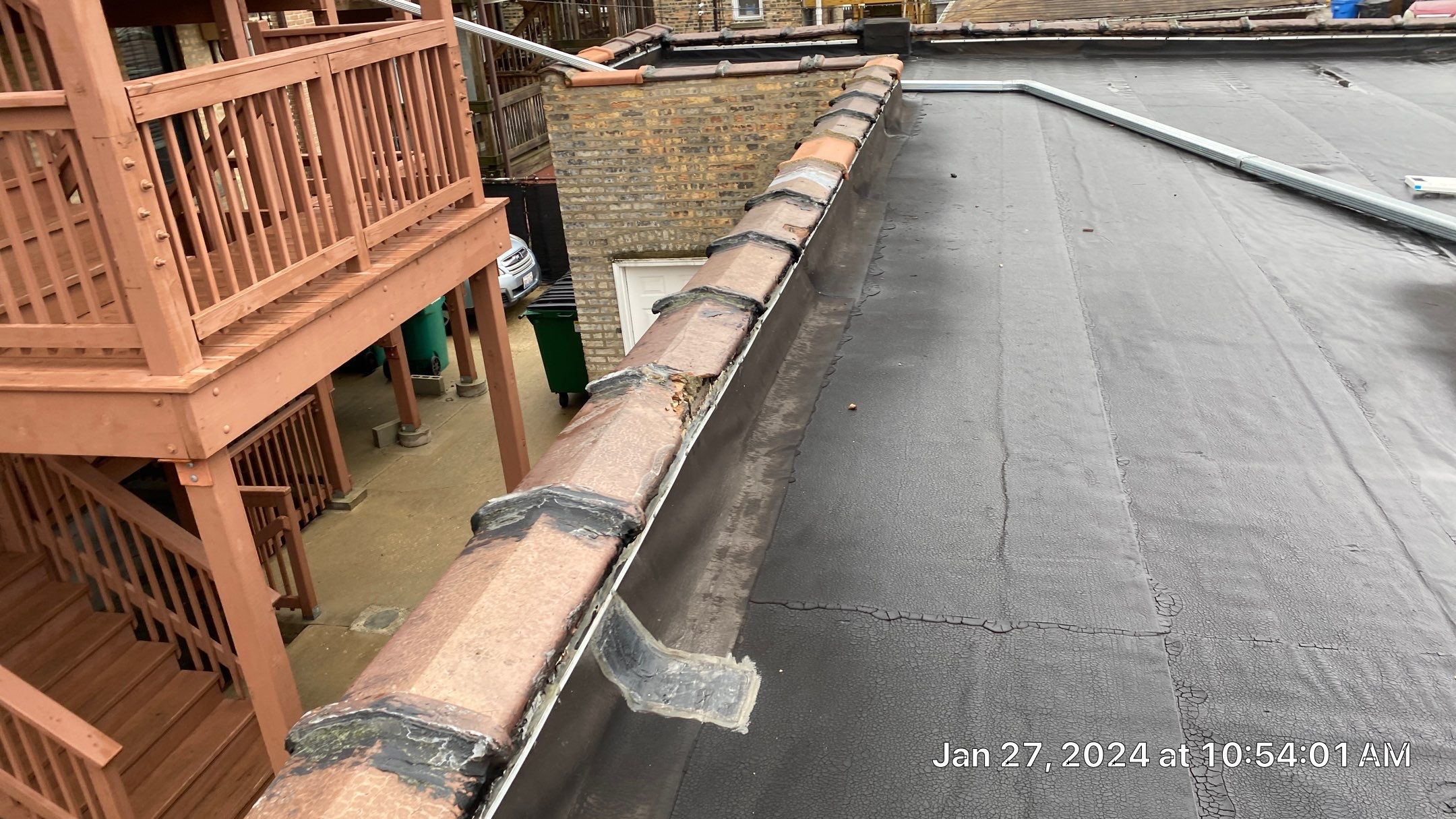 Upgrade Your Roof: Replace Broken Clay Coping with Durable Metal Coping