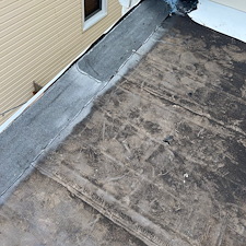 Wilmette-Flat-Roof-Leak-Is-the-Membrane-Pulling-Away 2